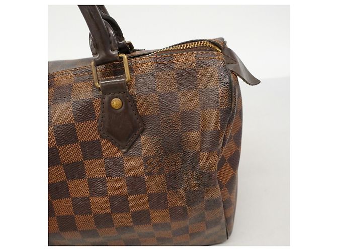 Borsa Louis Vuitton Damier Speedy 30 N41364 Ebene Damier ebene - vista 10