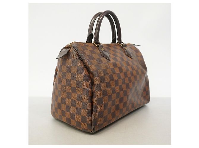 Borsa Louis Vuitton Damier Speedy 30 N41364 Ebene Damier ebene - vista 2