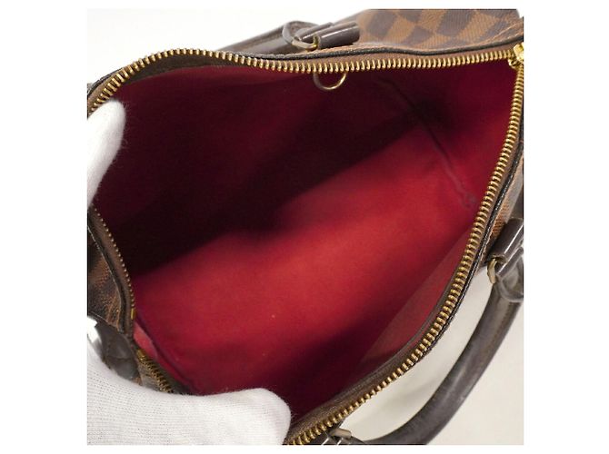Borsa Louis Vuitton Damier Speedy 30 N41364 Ebene Damier ebene - vista 4