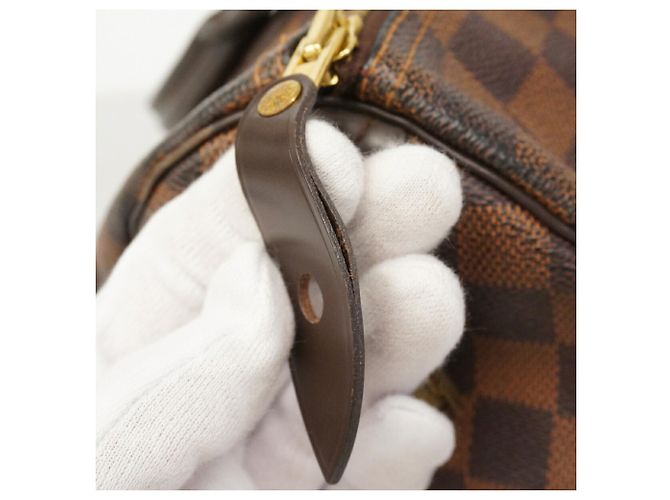 Borsa Louis Vuitton Damier Speedy 30 N41364 Ebene Damier ebene - vista 7