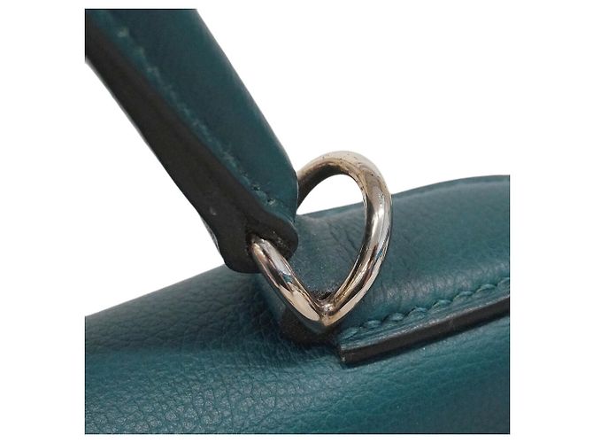 Hermès Borsa Hermes Kelly 32 Verso Evercolor Deep Blue Blu scuro - vista 9