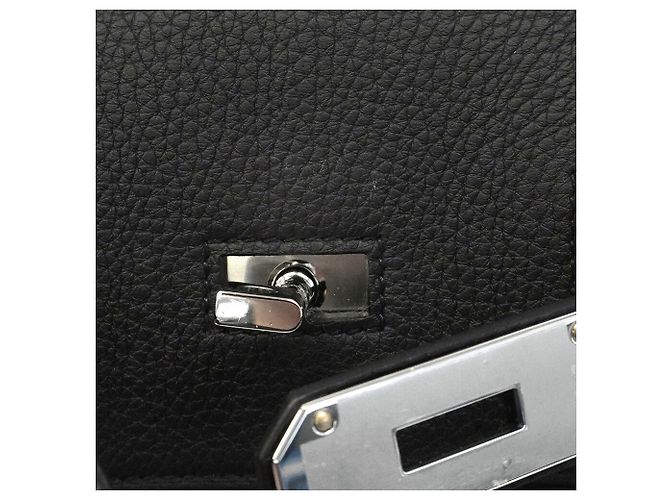 Hermès Borsa a tracolla Hermes Accad PM in pelle Togo nera Nero - vista 6