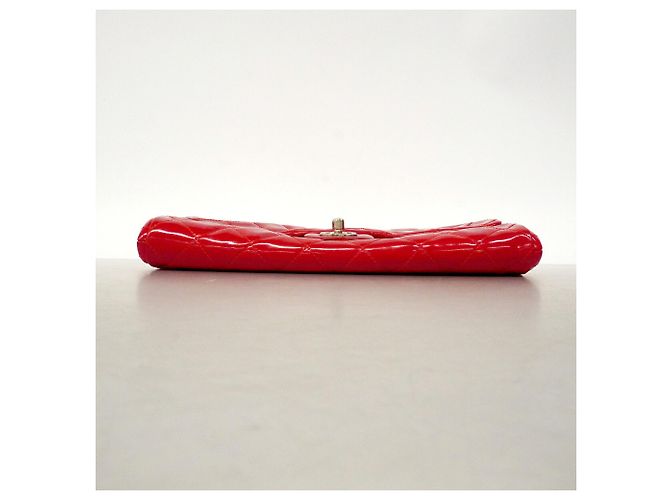 Bolso de hombro Chanel Matelassé con cadena Roja - vista 3