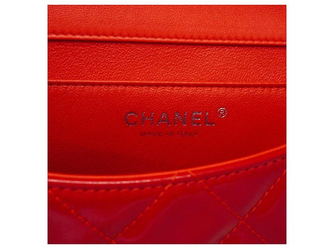 Bolso de hombro Chanel Matelassé con cadena Roja - vista 5