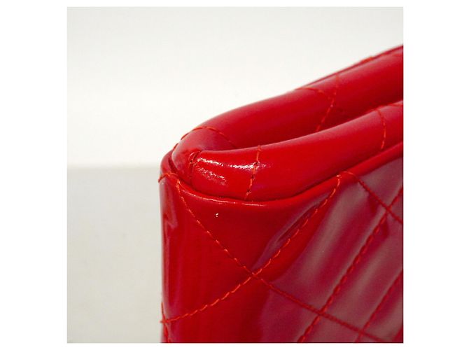 Bolso de hombro Chanel Matelassé con cadena Roja - vista 6