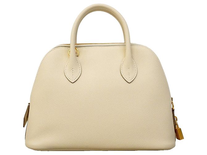Hermès Hermes Bolide 25 Handbag White - view 7