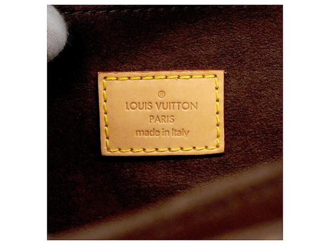 Borsa Louis Vuitton Monogram Pochette Metis MM Marrone - vista 5