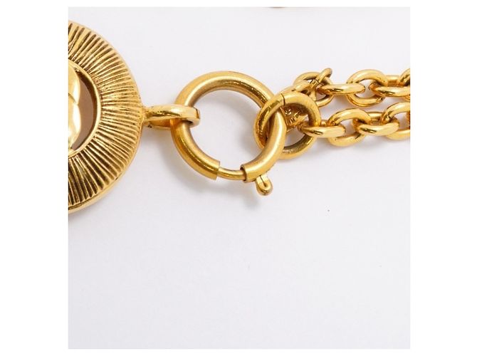 Collana Chanel placcata oro D'oro - vista 4