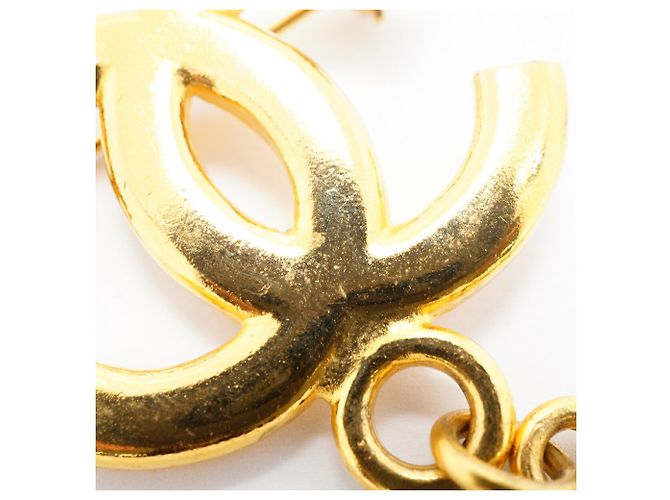 Spilla Chanel placcata oro D'oro - vista 7