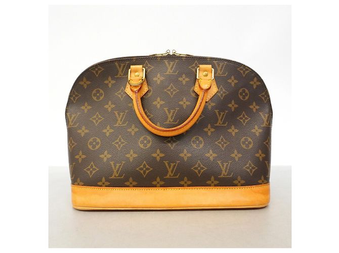 Borsa Louis Vuitton Alma Monogram Marrone - vista 10