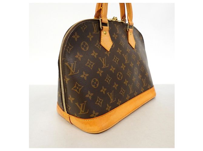 Borsa Louis Vuitton Alma Monogram Marrone - vista 2