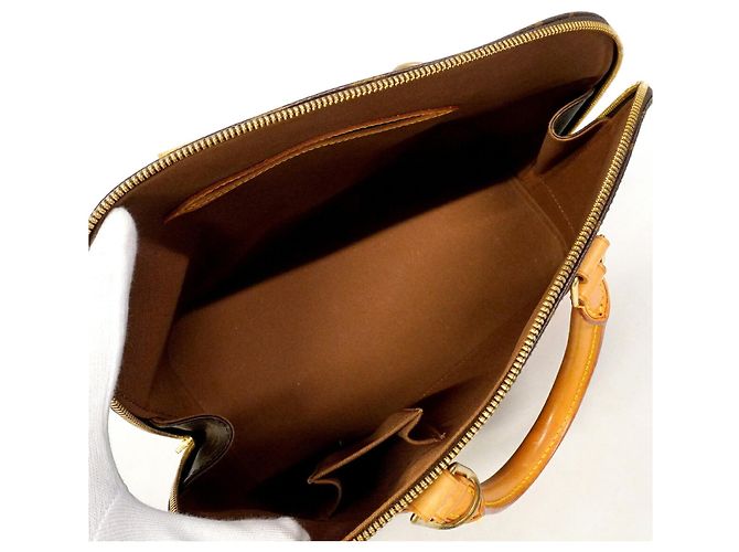 Borsa Louis Vuitton Alma Monogram Marrone - vista 4
