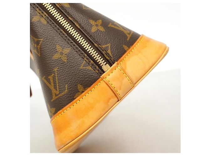 Borsa Louis Vuitton Alma Monogram Marrone - vista 8