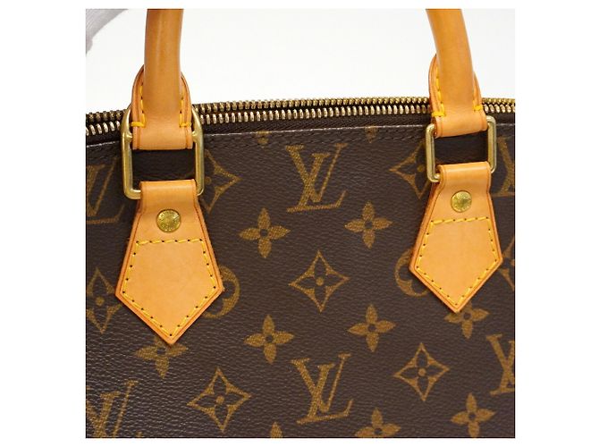 Borsa Louis Vuitton Alma Monogram Marrone - vista 9