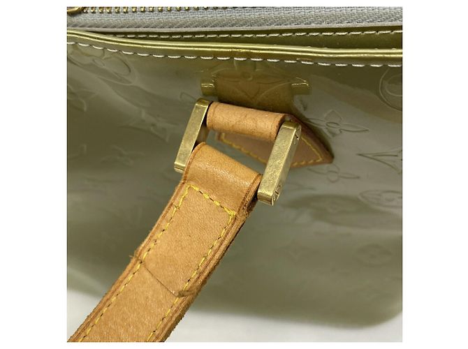 Borsa Tote Louis Vuitton Vernis Houston Grigio - vista 9