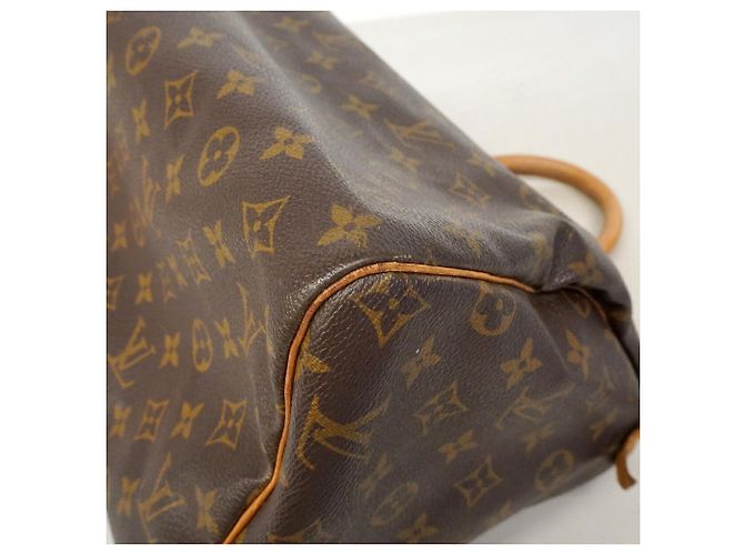 Borsa Louis Vuitton Monogram Speedy 30 Marrone - vista 6