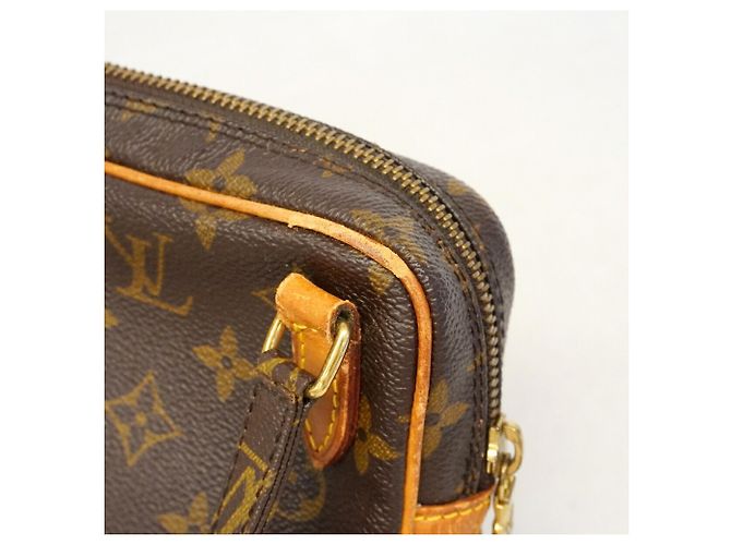 Louis Vuitton Monogram Pochette Marly Bandoulière Shoulder Bag Brown - view 10