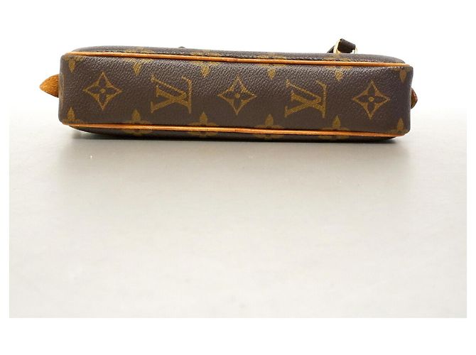 Louis Vuitton Monogram Pochette Marly Bandoulière Shoulder Bag Brown - view 3