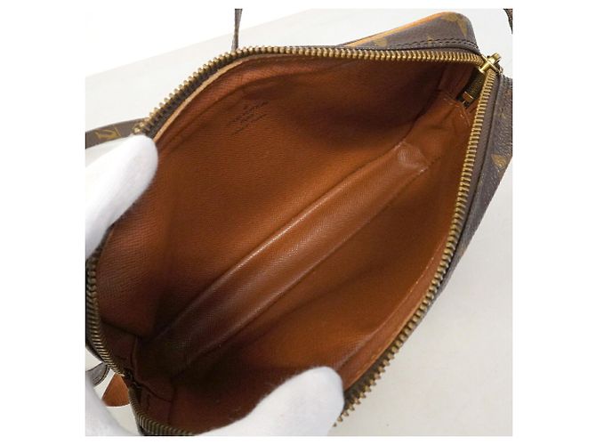 Louis Vuitton Monogram Pochette Marly Bandoulière Shoulder Bag Brown - view 4