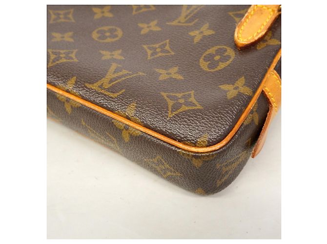 Louis Vuitton Monogram Pochette Marly Bandoulière Shoulder Bag Brown - view 6