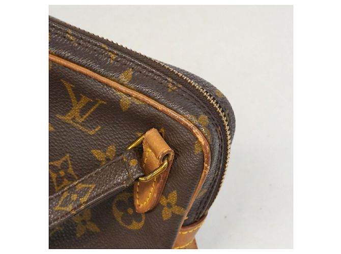Borsa a tracolla Louis Vuitton Monogram Pochette Marly Bandoulière Marrone - vista 12