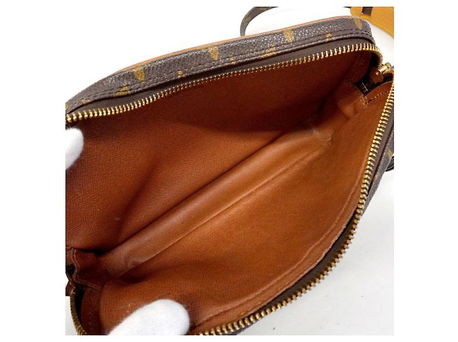 Borsa a tracolla Louis Vuitton Monogram Pochette Marly Bandoulière Marrone - vista 4