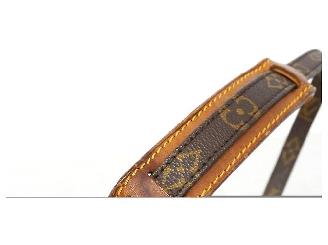 Borsa a tracolla Louis Vuitton Monogram Pochette Marly Bandoulière Marrone - vista 9