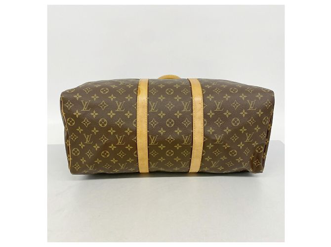 Borsa Boston Louis Vuitton Monogram Keepall 50 Marrone - vista 3