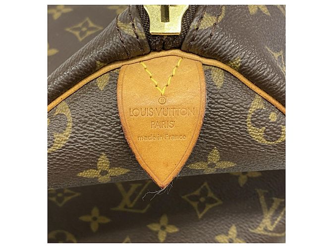 Borsa Boston Louis Vuitton Monogram Keepall 50 Marrone - vista 5
