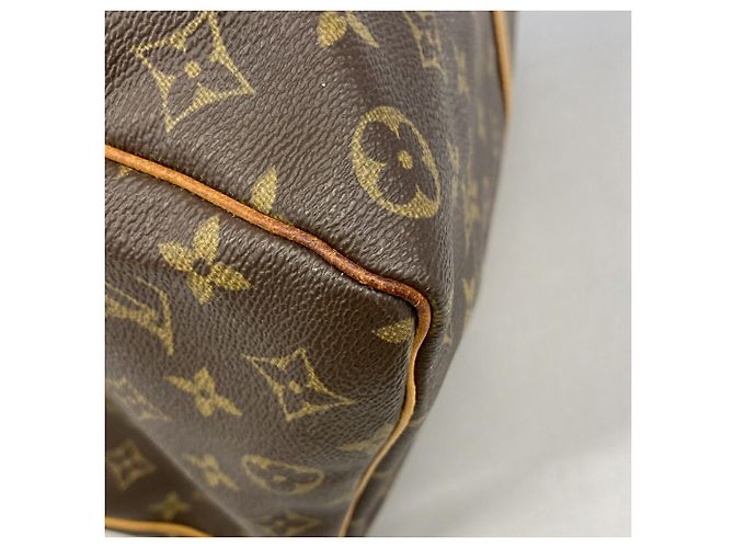Borsa Boston Louis Vuitton Monogram Keepall 50 Marrone - vista 6