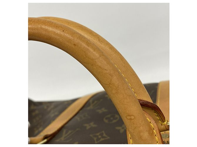 Borsa Boston Louis Vuitton Monogram Keepall 50 Marrone - vista 8