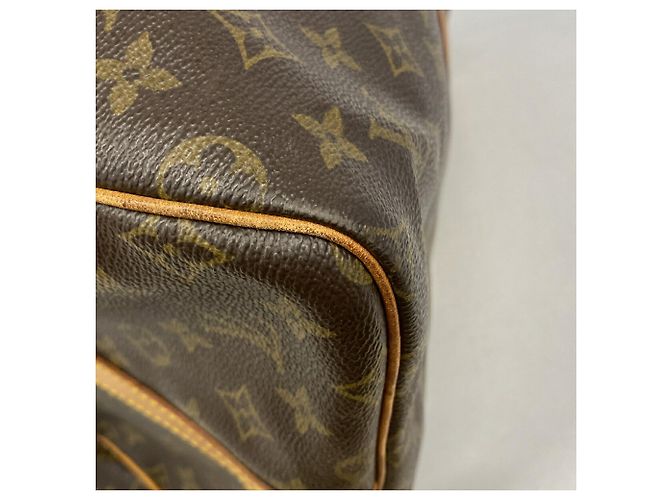Borsa Boston Louis Vuitton Marrone - Keepall Bandoulière 55 - vista 6