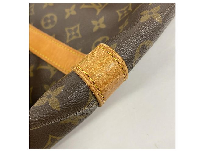 Borsa Boston Louis Vuitton Marrone - Keepall Bandoulière 55 - vista 7