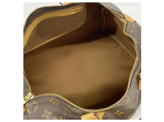 Borsa Louis Vuitton Monogram Speedy 35 Marrone - vista 4