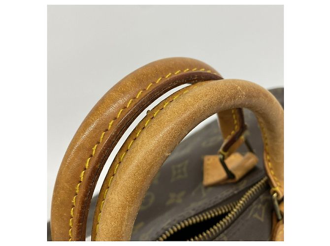 Borsa Louis Vuitton Monogram Speedy 35 Marrone - vista 8