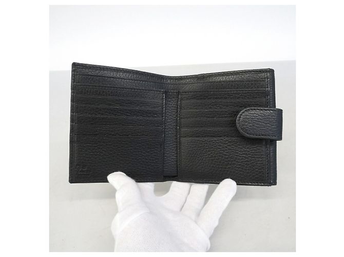 Cartera bi-fold Gucci Interlocking G Negro - vista 4