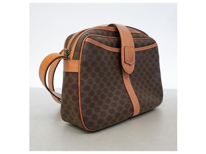 Céline Celine Macadam Schultertasche Braun - Ansicht 2