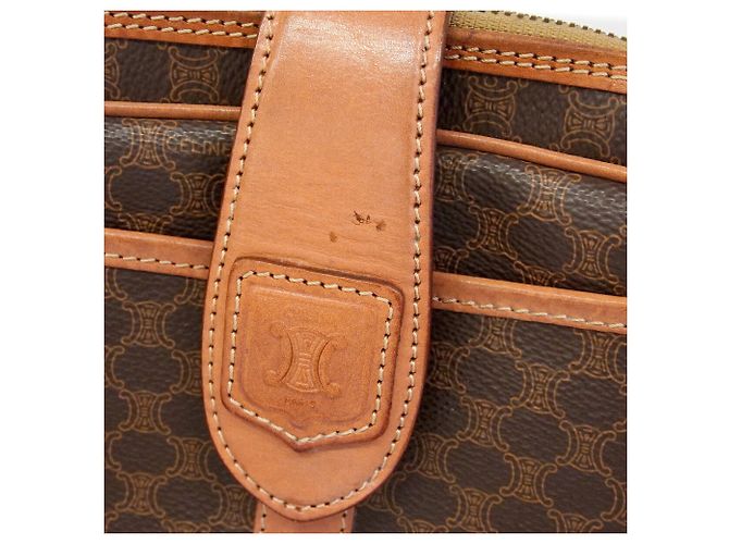 Céline Celine Macadam Schultertasche Braun - Ansicht 9