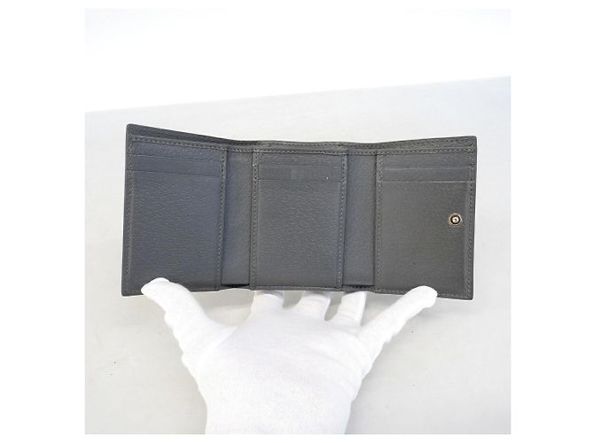 Portafoglio Gucci Tri-fold Nero - vista 4