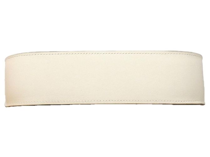 Hermès Borsa a tracolla Hermes Jypsiere Mini Swift Bianco - vista 3