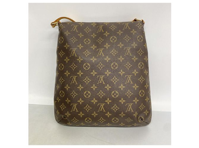 Louis Vuitton Monogram Musette Schultertasche Braun - Ansicht 11