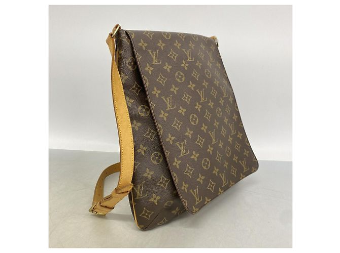 Louis Vuitton Monogram Musette Schultertasche Braun - Ansicht 2