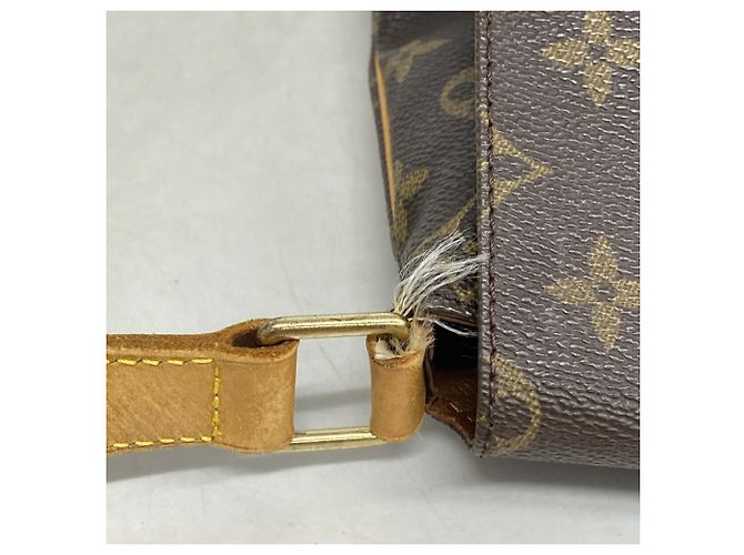 Louis Vuitton Monogram Musette Schultertasche Braun - Ansicht 8