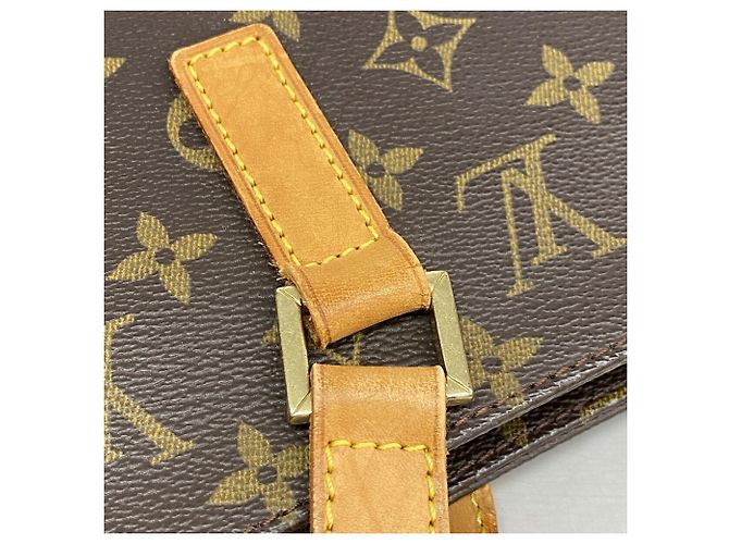 Borsa Tote Louis Vuitton Monogram Luco Marrone - vista 7
