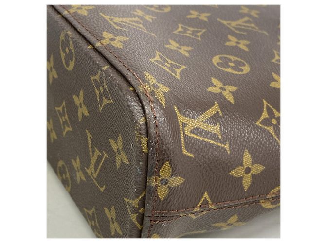 Borsa Tote Louis Vuitton Monogram Luco Marrone - vista 8