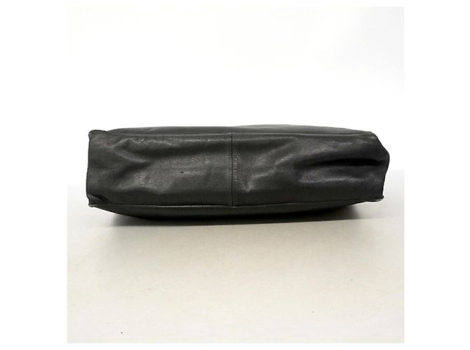 Borsa Tote Chanel in pelle d'agnello nera Nero - vista 3