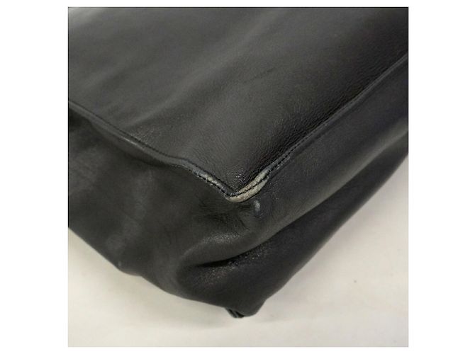Borsa Tote Chanel in pelle d'agnello nera Nero - vista 6