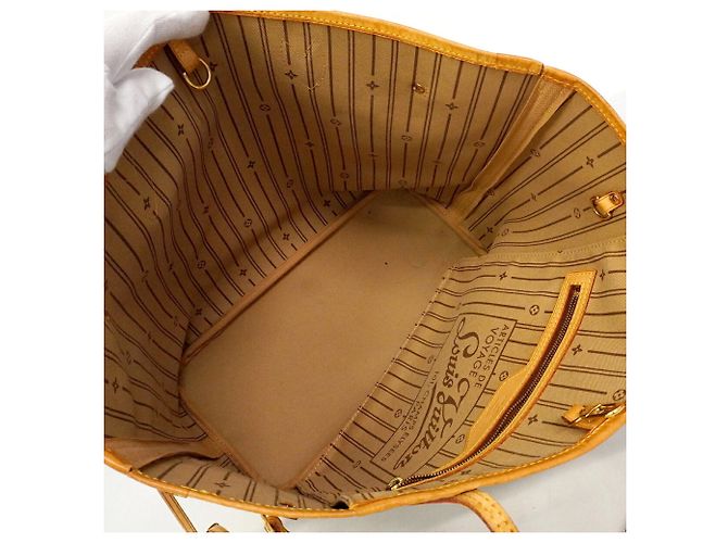 Louis Vuitton Monogram Neverfull MM Tote Bag Braun - Ansicht 4