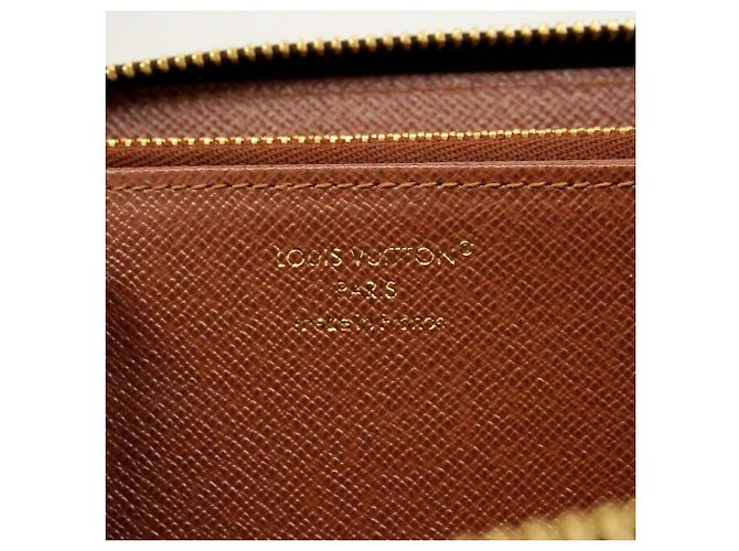 Cartera Zippy Monogram Louis Vuitton Castaño - vista 4