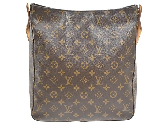 Louis Vuitton Looping Monogram Canvas GM Castaño - vista 2